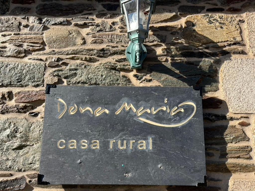 Casa Rural Dona Maria Ordes Eksteriør billede